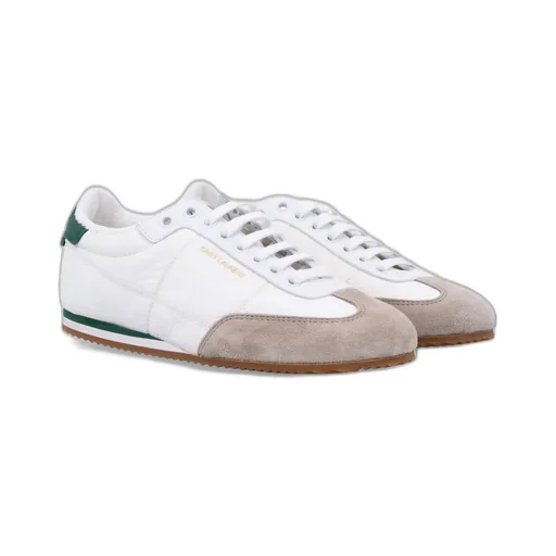 Saint Laurent Logo Printed Lace-Up Sneakers
