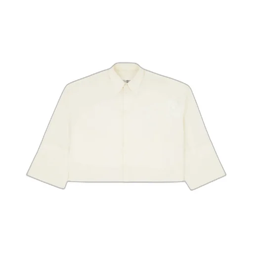 Mm6 Maison Margiela Wide-Sleeved Poplin Shirt