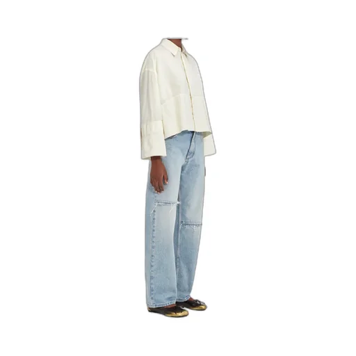 Mm6 Maison Margiela Wide-Sleeved Poplin Shirt