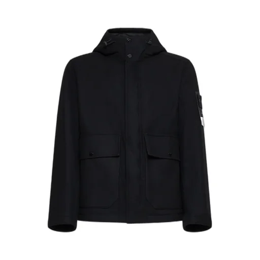 Stone Island Compass Patch Hooded Jacket