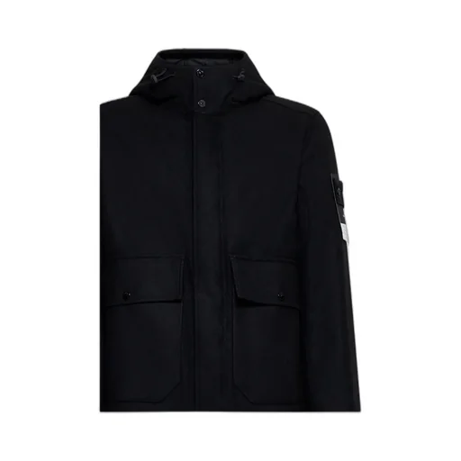 Stone Island Compass Patch Hooded Jacket
