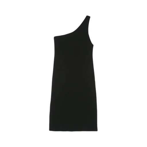 One Shoulder Jersey Dress