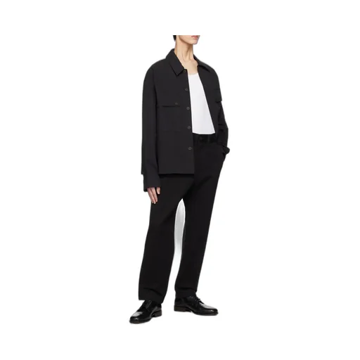 Studio Nicholson Bill Button Detailed Tapered Trousers