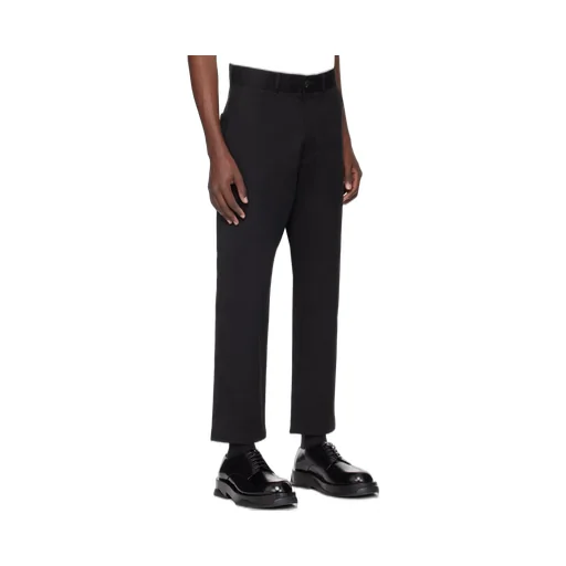 Studio Nicholson Bill Button Detailed Tapered Trousers