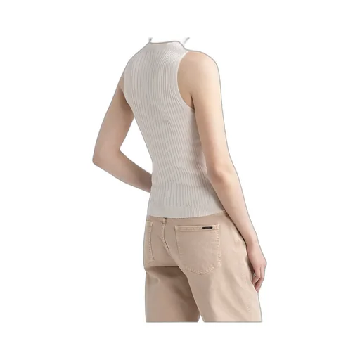 Peserico Ribbed Sleeveless Top