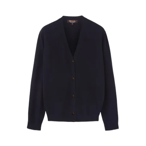 Loro Piana V-Neck Button-Up Cardigan