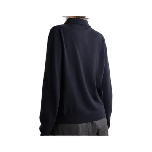 Loro Piana Long-Sleeved Knitted Polo Jumper