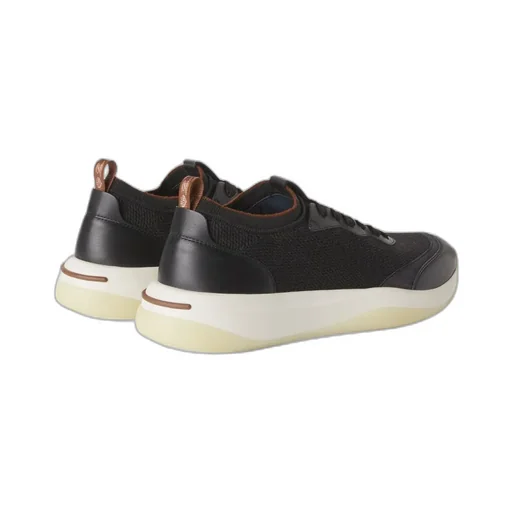 Loro Piana Round-Toe Lace-Up Sneakers