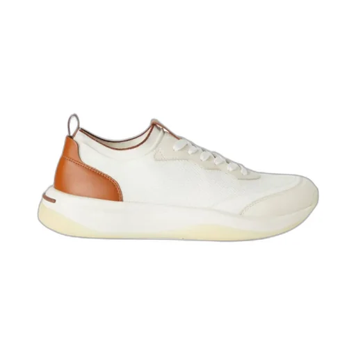Loro Piana Round-Toe Lace-Up Sneakers