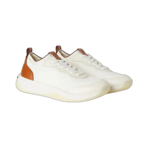 Loro Piana Round-Toe Lace-Up Sneakers