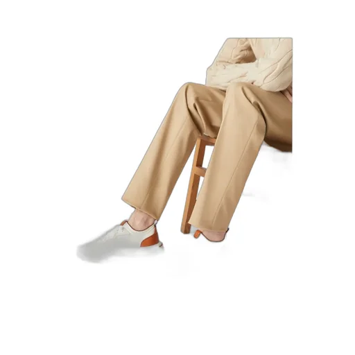 Loro Piana Round-Toe Lace-Up Sneakers