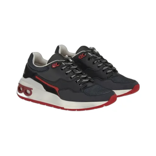 Logo Lace-Up Sneakers