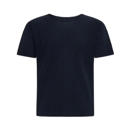 Homme Plissé Issey Miyake Pleated Crewneck T-Shirt