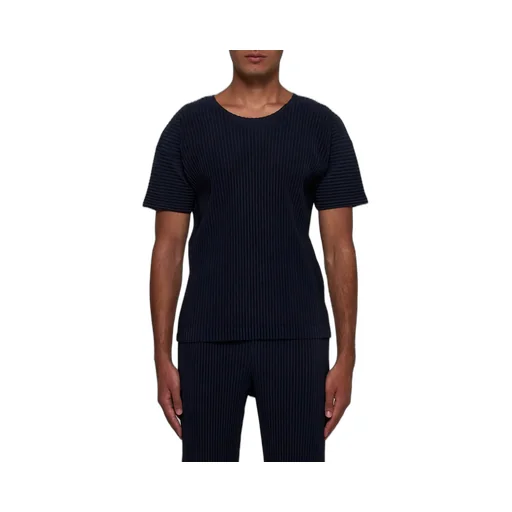 Homme Plissé Issey Miyake Pleated Crewneck T-Shirt