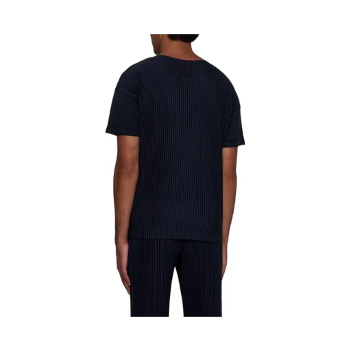Homme Plissé Issey Miyake Pleated Crewneck T-Shirt