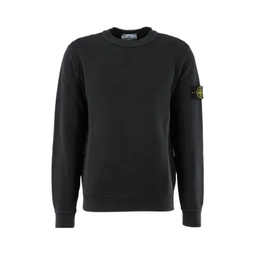 Stone Island Logo-Patch Crewneck Sweatshirt