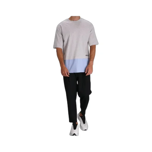 Two-Tone Logo-Print T-Shirt