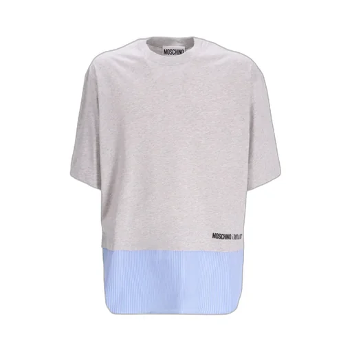 Two-Tone Logo-Print T-Shirt