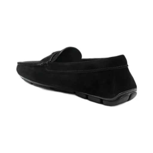 Prada Triangle-Logo Slip-On Loafers