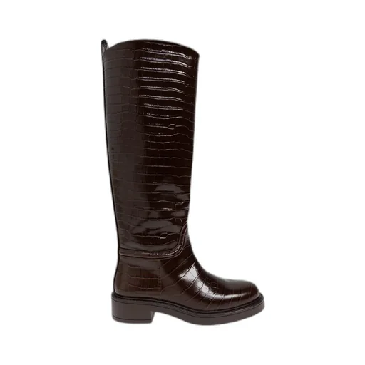 Stuart Weitzman Celia Embossed Boots