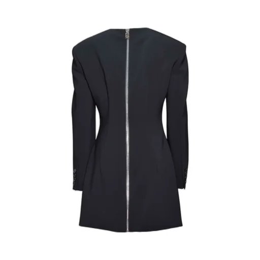 Dsquared2 Rear Zipped Crewneck Dress