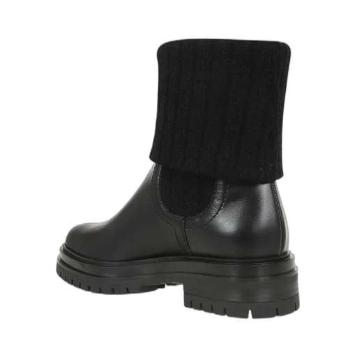 Gianvito Rossi Tenney Folded Edge Ankle Boots