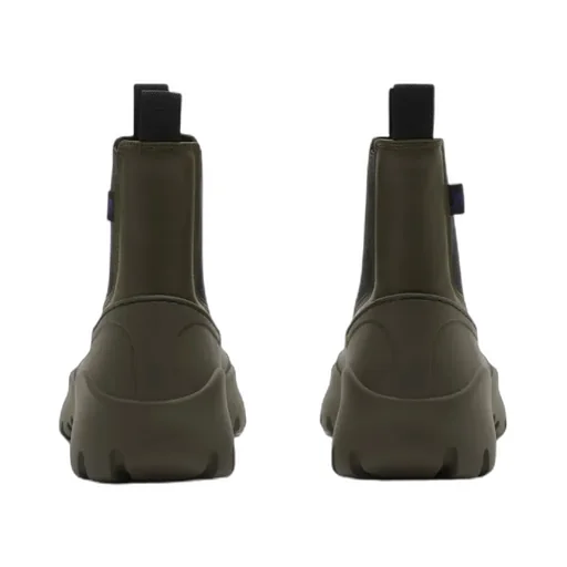 Burberry Scoot Round-Toe Ankle Chelsea Boots