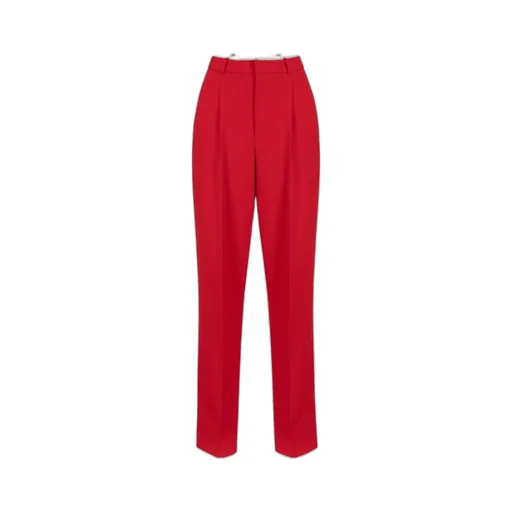 Elisabetta Franchi Double-Dart Stretch CrÊPe Trousers