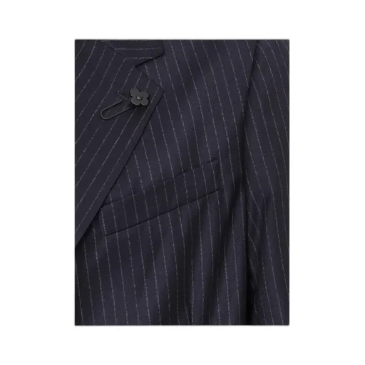 Lardini Single Breasted Striped Two-Piece Suit