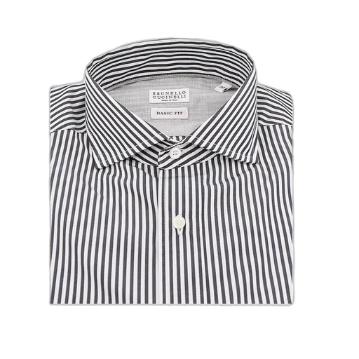 Striped Long-Sleeved Shirt