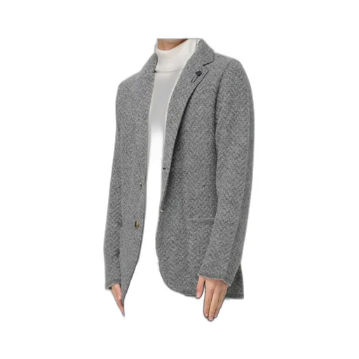 Lardini Brooch-Detailed Tailored Blazer