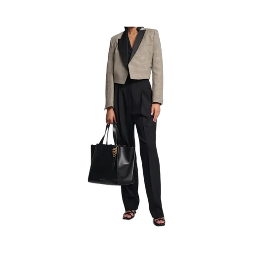 Dorothee Schumacher Gaphic Elegance Cropped Blazer