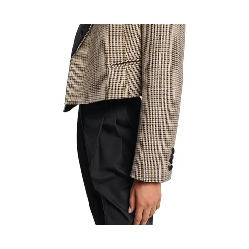 Dorothee Schumacher Gaphic Elegance Cropped Blazer