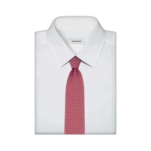 Salvatore Ferragamo Equestrian Printed Tie