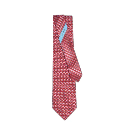 Salvatore Ferragamo Equestrian Printed Tie