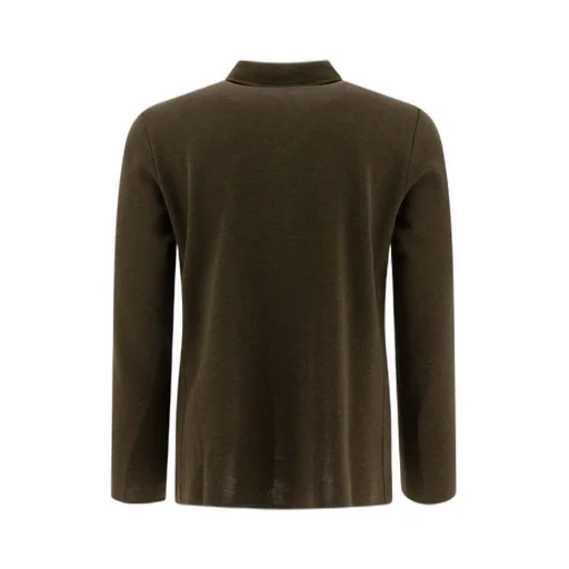 Lardini Long-Sleeved Button-Up Cardigan