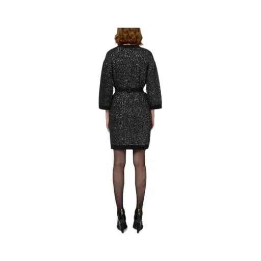 Elisabetta Franchi Sequin Thread Mini-Dress