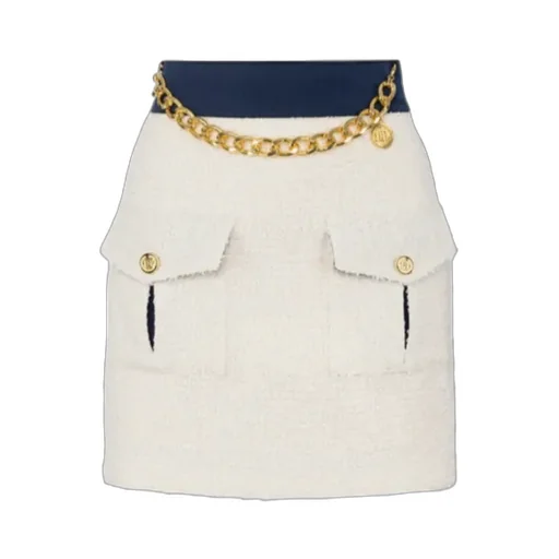 Elisabetta Franchi Tweed Miniskirt