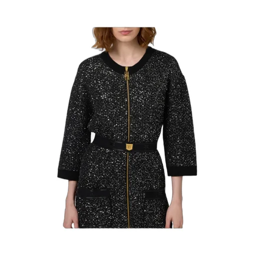 Elisabetta Franchi Sequin Thread Mini-Dress