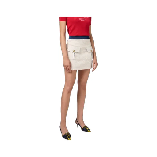 Elisabetta Franchi Tweed Miniskirt