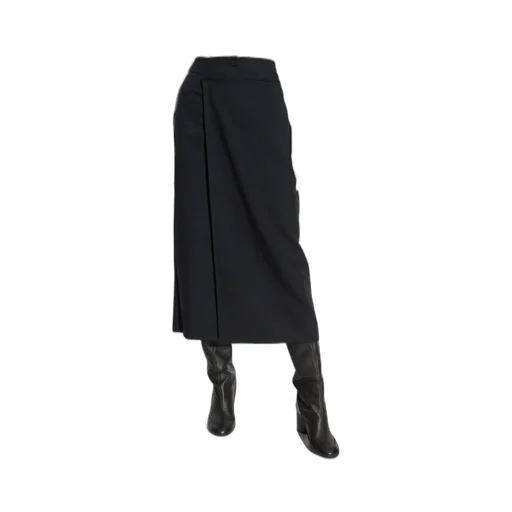 Fabiana Filippi Front-Wrap Midi Skirt