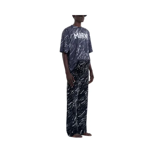Marni Logo Printed Crewneck T-Shirt