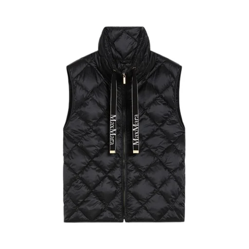Max Mara The Cube High Neck Drawstring Gilet