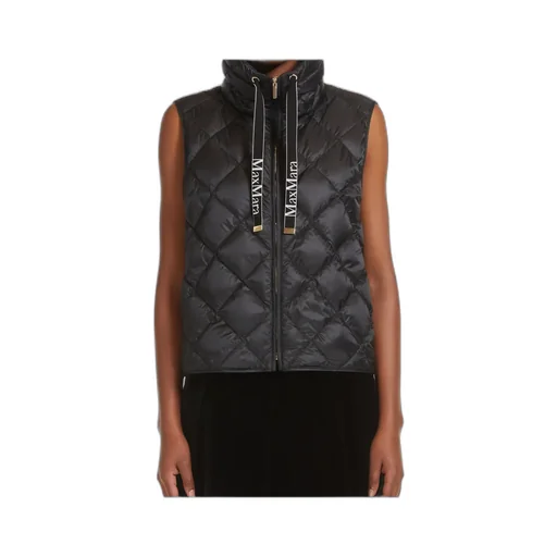 Max Mara The Cube High Neck Drawstring Gilet