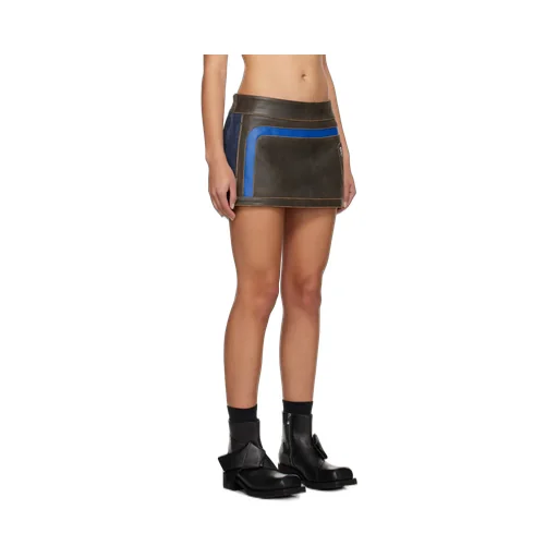Racing Combo Mini Skirt