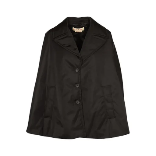 Marni Long-Sleeved Single-Breasted Coat