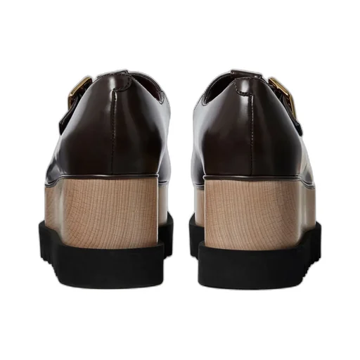 Stella Mccartney Sneak-Elyse T-Bar Platform Mary Jane Shoes