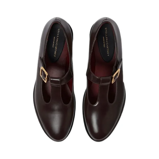 Stella Mccartney Sneak-Elyse T-Bar Platform Mary Jane Shoes
