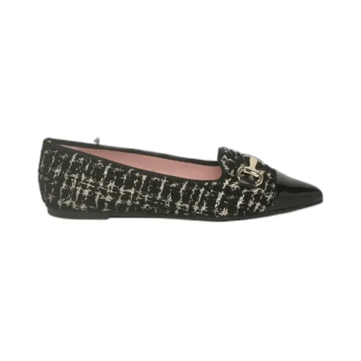 Houndstooth Flat Shoes