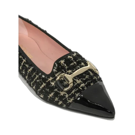 Houndstooth Flat Shoes